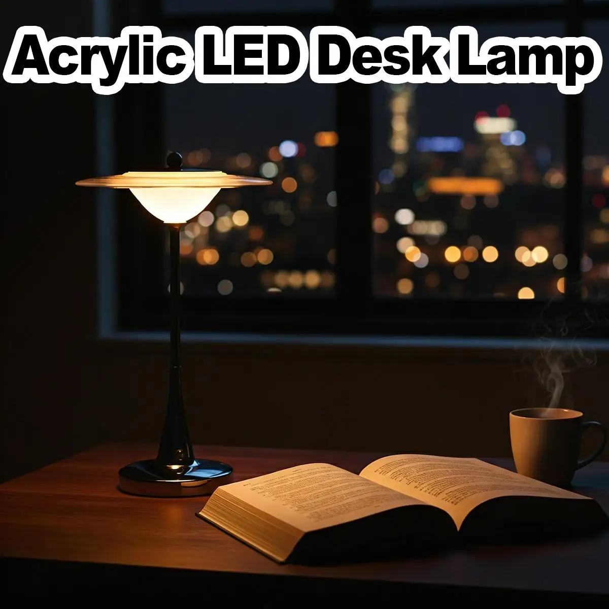 

Трехцветная настольная лампа UFO, перезаряжаемая, беспроводная, из сплава, с разъемом Type-C, светодиодная, классическая, для ресторана, кафе, декора, искусства, интерьера, подарок для дома