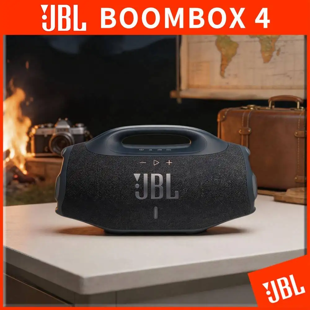 JBL Boombox 4 Outdoor Rechargeable Wireless Speaker JBL Pro Sound IP68 Water Dust Proof 34H Playback Portable Audio Speaker