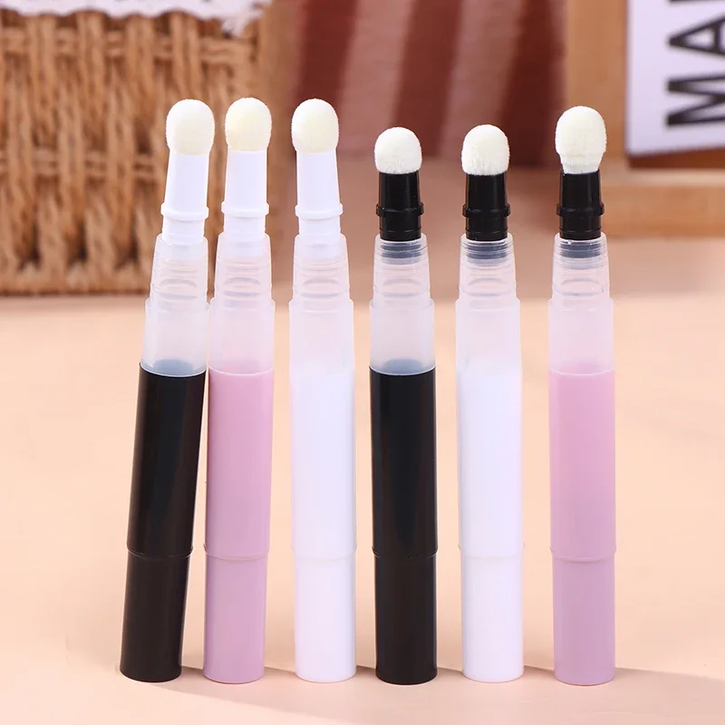 Mini 3ml Twist Pens Empty Tube With Sponge Tip Cosmetic Container Pen Lip Gloss Tubes Foundation And Concealer Dispenser Refill