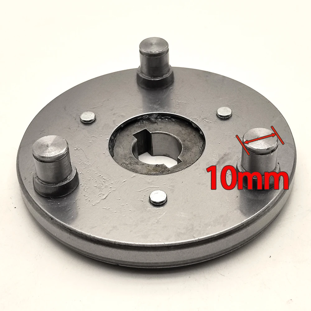 Double D-shape Clutch 85.8MM Folding Bicycle One-Way Clutch Electric Bike Gear Bracket, Aperture: 15mm, Pin diameter: 10mm