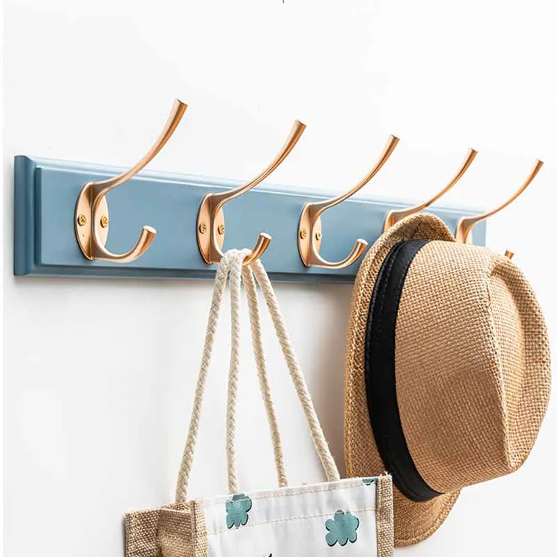 Dressing Rooms Clothes Hanger Wall Mounted Multipurpose Cap Coat Bag Scarf Storage Hangers Hook Entrance Hall Clothing Organizer