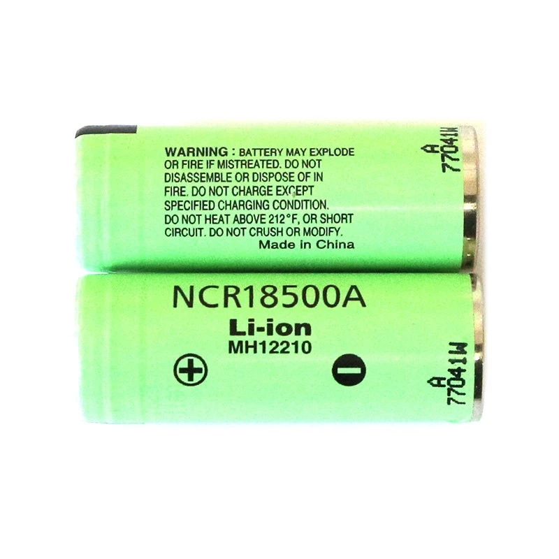 High Quality NCR18500A for Panasonic 3.6V Battery for Toy Torch Flashlight Ect 3.7V 18500 2040mAh Lithium Ion Battery