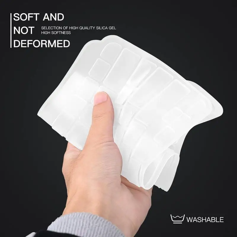 For Logitech MX Keys Mini TPU Silicone Protective Film Keyboard Skin Waterproof & Dustproof Thin Keyboard Cover Skin