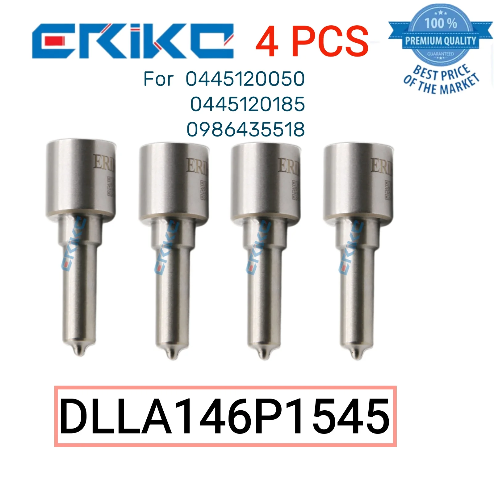 

4 PCS DLLA146P1545 Nozzle Diesel Injection 0 433 171 953 DLLA 146 P 1545 DLLA 146P1545 for 0445120050 0445120185 0986435518