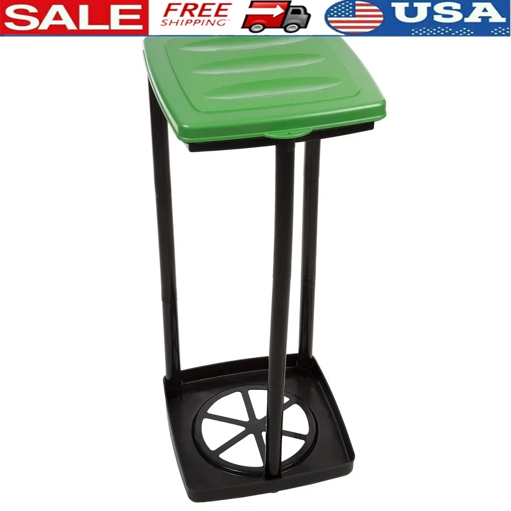 

Портативный складной держатель для мешка для мусора для использования в помещении и на открытом воздухе, легкий мусорный бак для переработки, кемпинга, задней двери, пикники, легкий