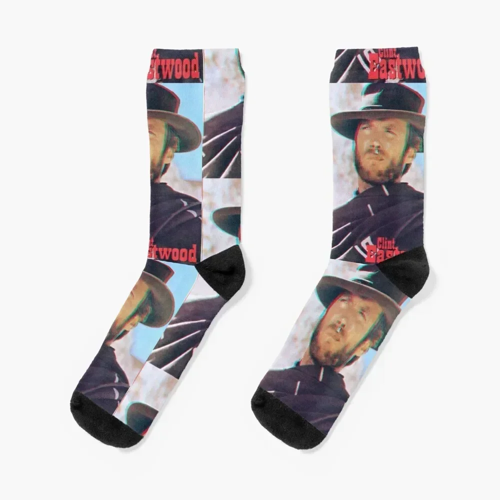 

Clint Eastwood Socks funny sock christmas stocking Antiskid soccer New year's Designer Man Socks Women's