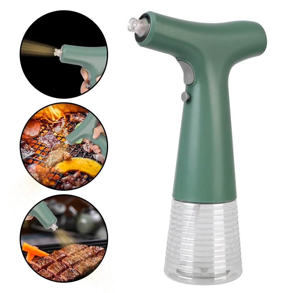 USB-Aufladung für Grill Küche Öl sprüher kreative Sojasauce Glas Essig Aufbewahrung flasche