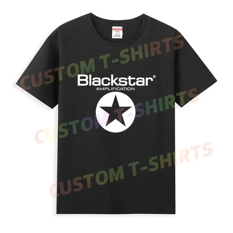 

Men T Shirt Casual Blackstar Amplification Logo T-shirt Graphic Oversized Breathable Comfortable Streetwear S-3XL Cool Tee