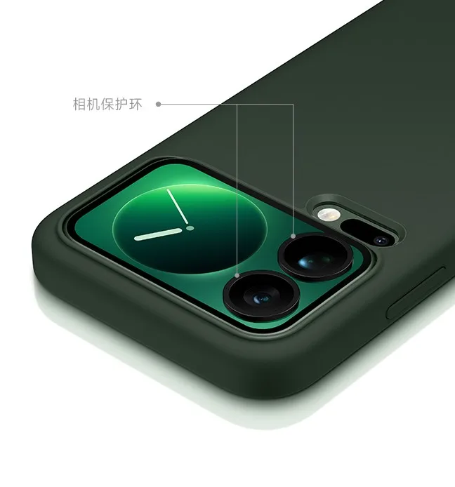 حافظة حماية مغناطيسية من السيليكون السائل Xiaomi 17 Pro/Pro Max الرسمية الأصلية، رسوم متحركة مغناطيسية حصرية