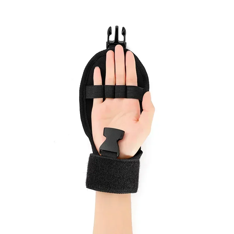 Guanti per dita riabilitative Brace traspirante antiscivolo ausiliario mano fissa pugno ictus emiplegia formazione del paziente painrelief