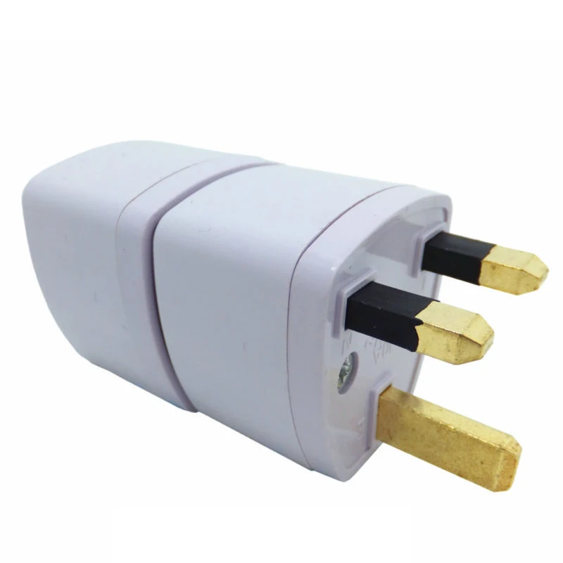 Universal 10A 250V Copper EU Korea Germany France Russia To HK UK Power Adapter Fused Plug Singapore Malaysia Converter Type G