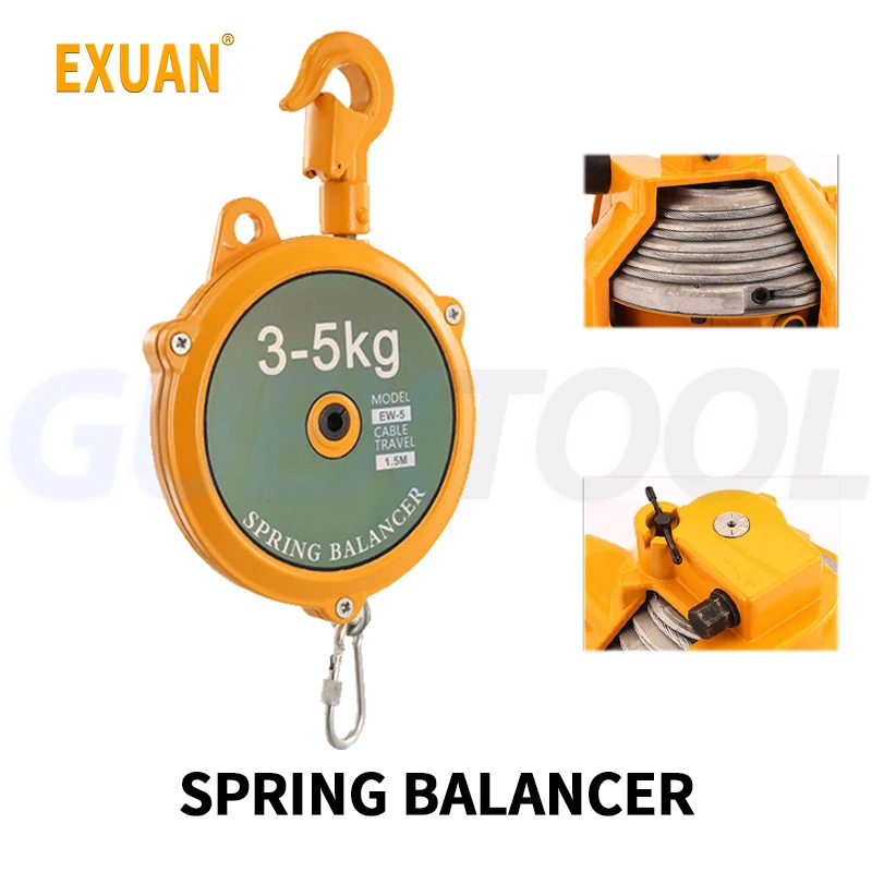 Industrial Grade Spring Balancer Crane Hoist Crane Puller Self locking Extension Crane Tower Balance Crane EW Crane Assist Crane