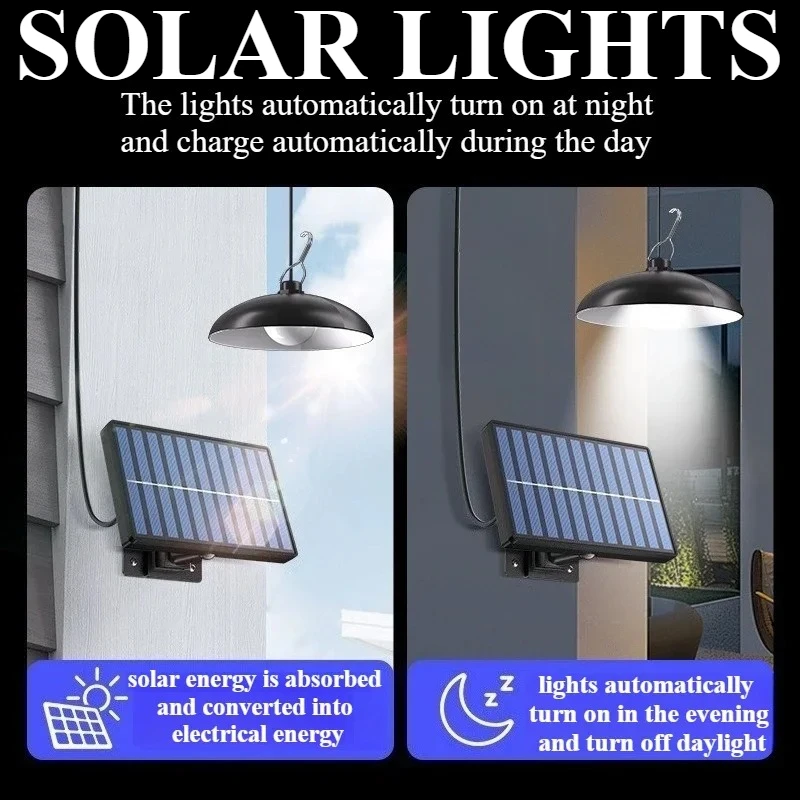 

All-Weather Solar Motion Sensor Light Outdoor, 1/2 Head Split Design Garden Lamp for Yard Pathway, Long Runtime -Easy Install