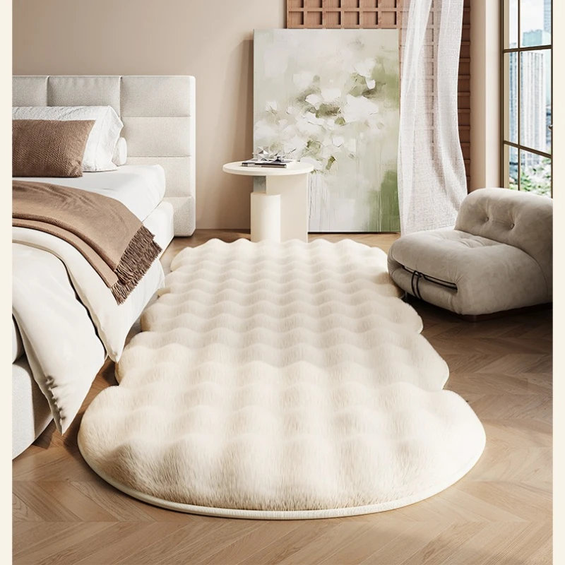 Rug Carpet Large Soft Shag Area Bedroom Rug Living Room Rug Non Slip Machine Washable Modern Geometric Home Decor household