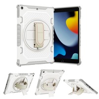 Tablet Case For Samsung Galaxy Tab A9+plus 11 A8 10.5 A9 8.7 360 Kickstand Hand Strap Cover Tab S10 S9+FE S7 S8 12.4 Back Shells