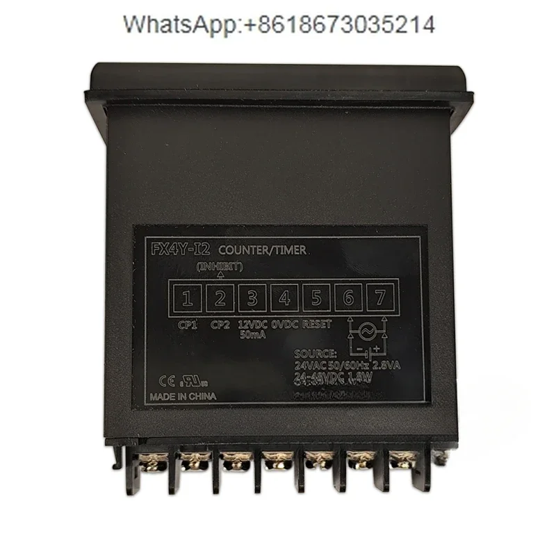 FX4Y-I4 I2 FX6Y-I4 I2 Add-Subtract Counter/Timer Display Type Counting Relay