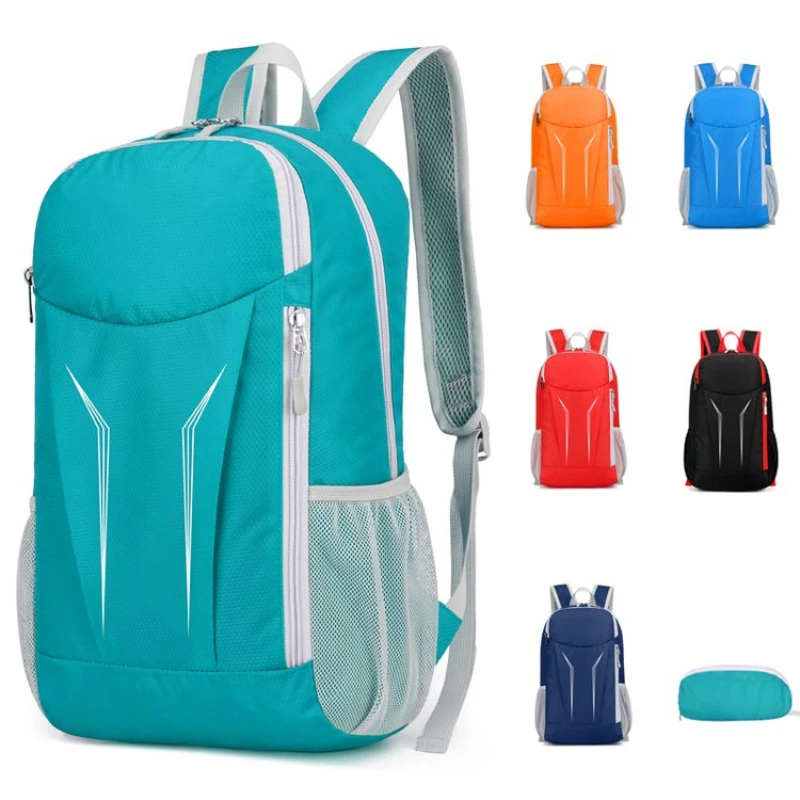 

Сверхлегкий складной походный рюкзак на молнии, большой вместимости, для велосипедных прогулок, путешествий, кемпинга