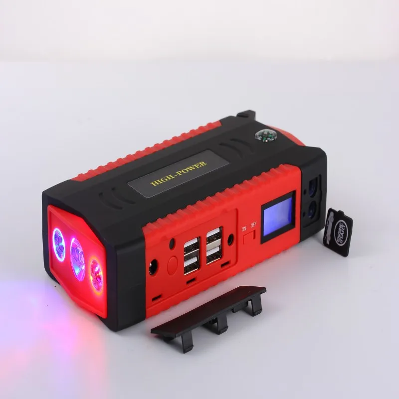 

For Multi Function Car Emergency Jump Starter Portable Power Bank for Dead Battery