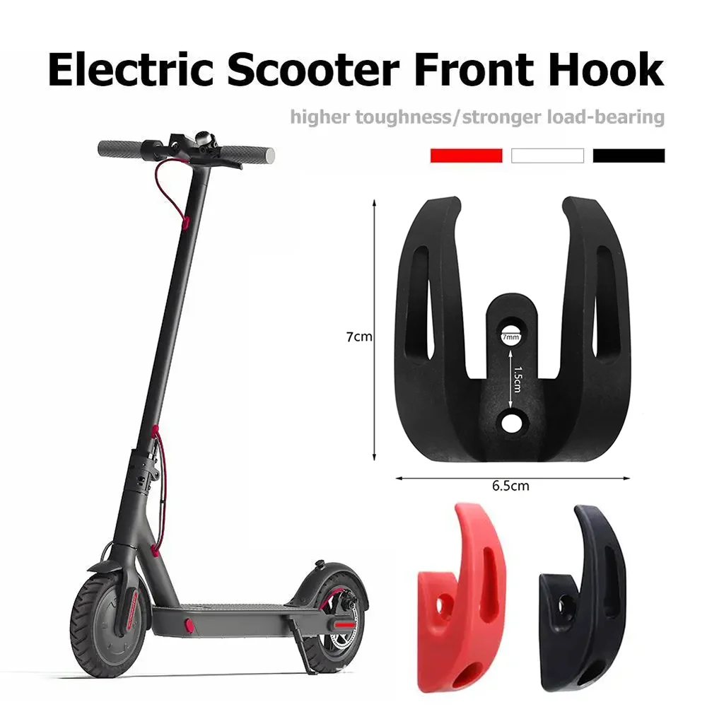 Electric Scooter Front Hanger Hook  Xiaomi Mijia Dual Claw Grip Storage Rack ebike front hook Bag load-bearing nylon hook rack