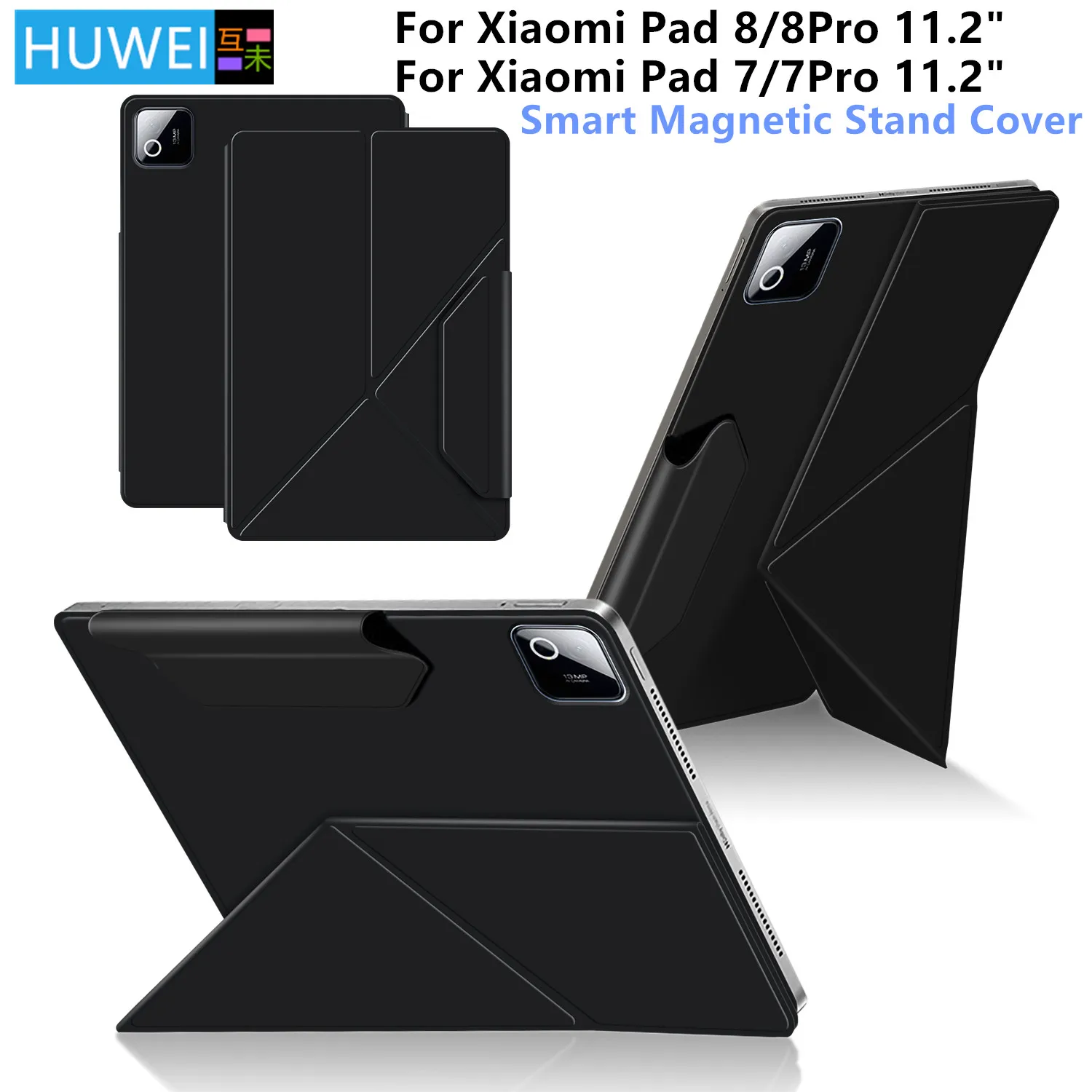

Y-Fold Magnetic Case For Xiaomi Pad 8 Smart Cover Stand for Xiaomi Mi Pad 7 8 Pad7 8 Pro Poco Pad X1 11.2" Tablet Protector Case