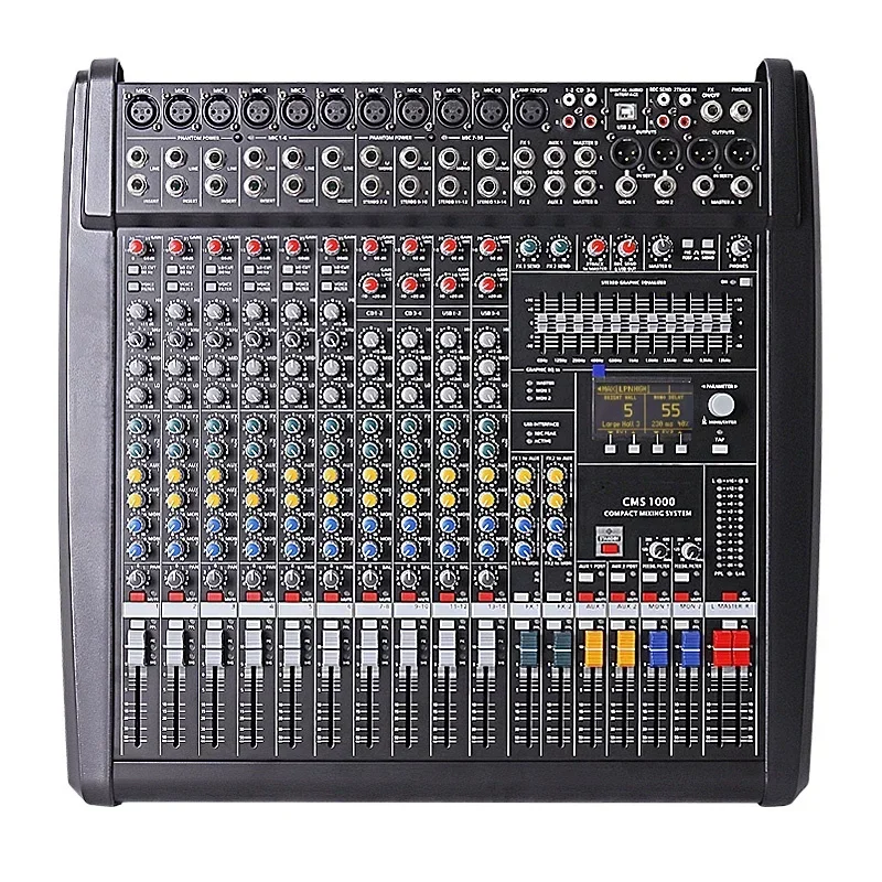 

CMS 1000-3 mixer dual 99 dsp professional digital audio mixer dj controller/audio console mixer