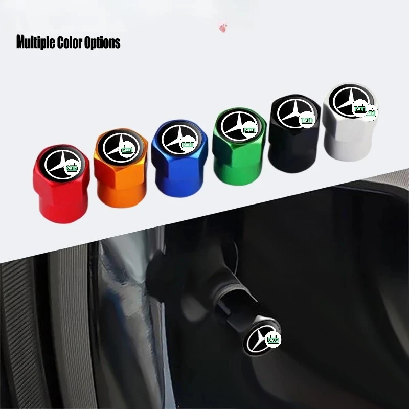 

Металлические колпачки клапанов шин с эмблемой 3D Star | Аксессуары для стайлинга автомобилей