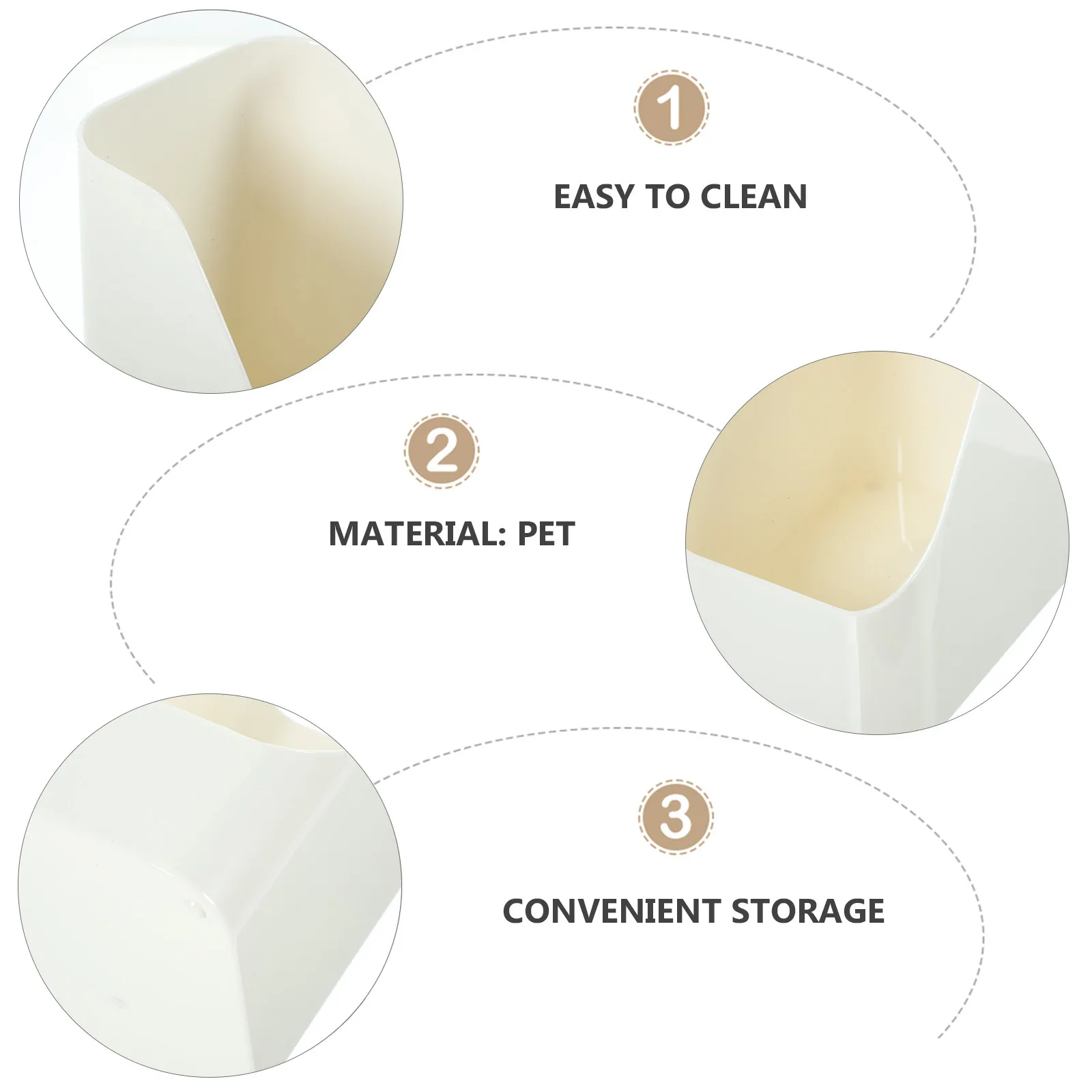 

Coffee Station Organizer Tea Bag Case Desktop Sugar Packet Holder Multi-Function Storage Box for Sweetener Salt Candy Packets