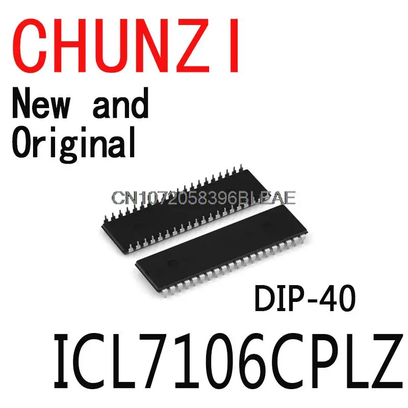 2PCS New and Original DIP40 ICL7106 DIP 7106CPLZ ICL7107 ICL7107CPL ICL7107CPLZ DIP-40 IC ICL7106CPLZ