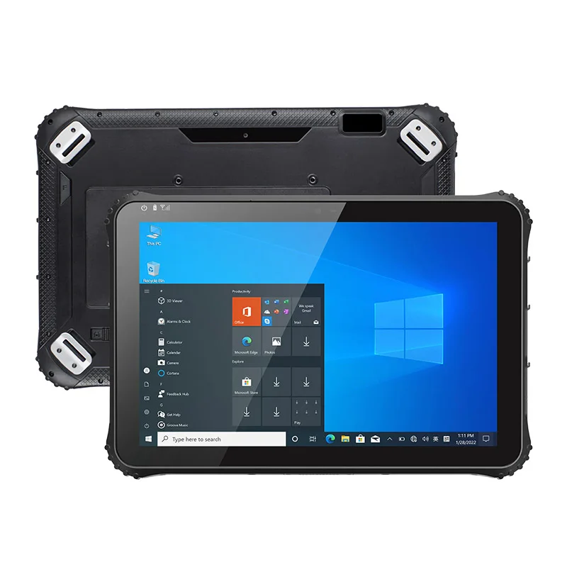 W122J 12 Inch 128GB SSD Ethernet/RS232 Ports Rugged Tablet Windows 10/11 System PC