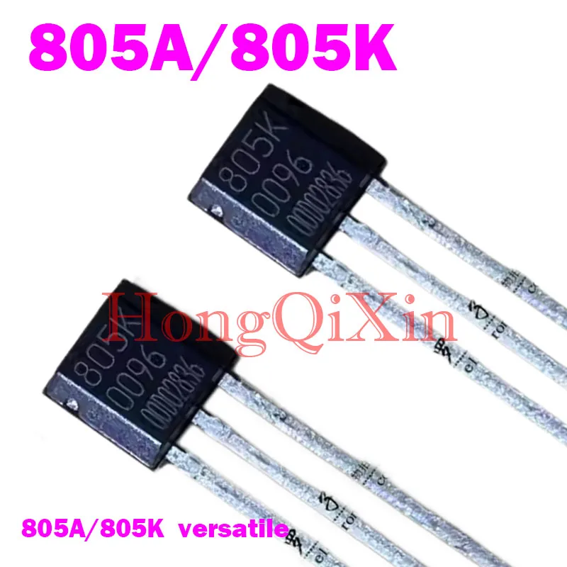 

2PCS/LOT HAL805UT Programmable Linear Hall Sensor 805A805K Automotive Throttle Pedal IC Electronic Component