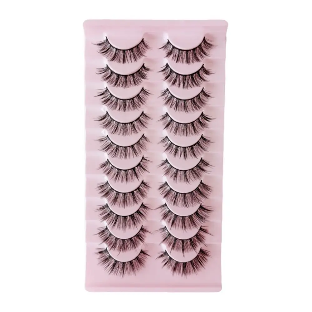 5/10 ペアソフト 3D ミンクまつげナチュラルルックドラマチックミンクまつげボリュームふわふわつけまつげエクステンションまつげエクステンション