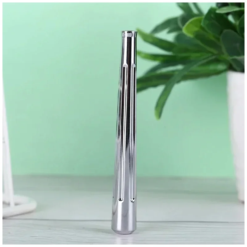 Globe Trotter Chrome Color Brass Yaqi Safety Razor Handle New Fashion Simple Handle For Portable Replace Razor Handle Mens