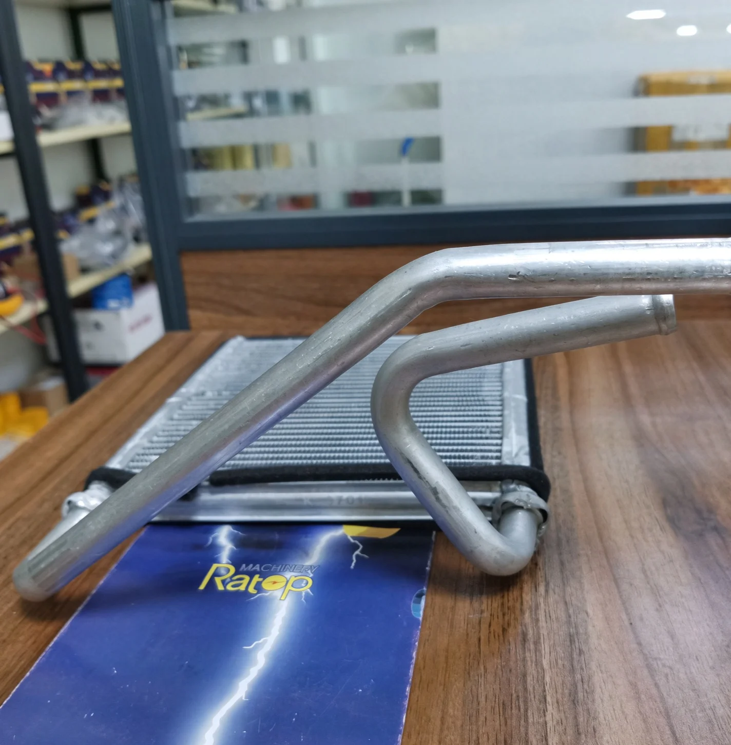 ND116140-0050 Heater Core ND1161400050 For Komatsu PC130-7 PC200-7 PC200-8 Excavator Cabin Heater Radiator