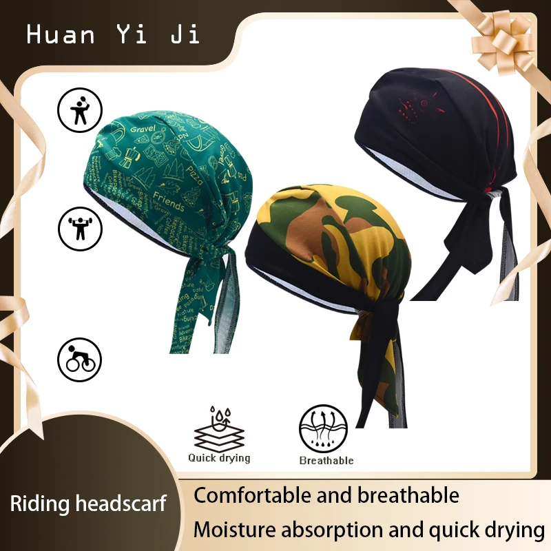 

Running Bicycle Headscarf Quick drying Riding headscarf Helmet lining customized