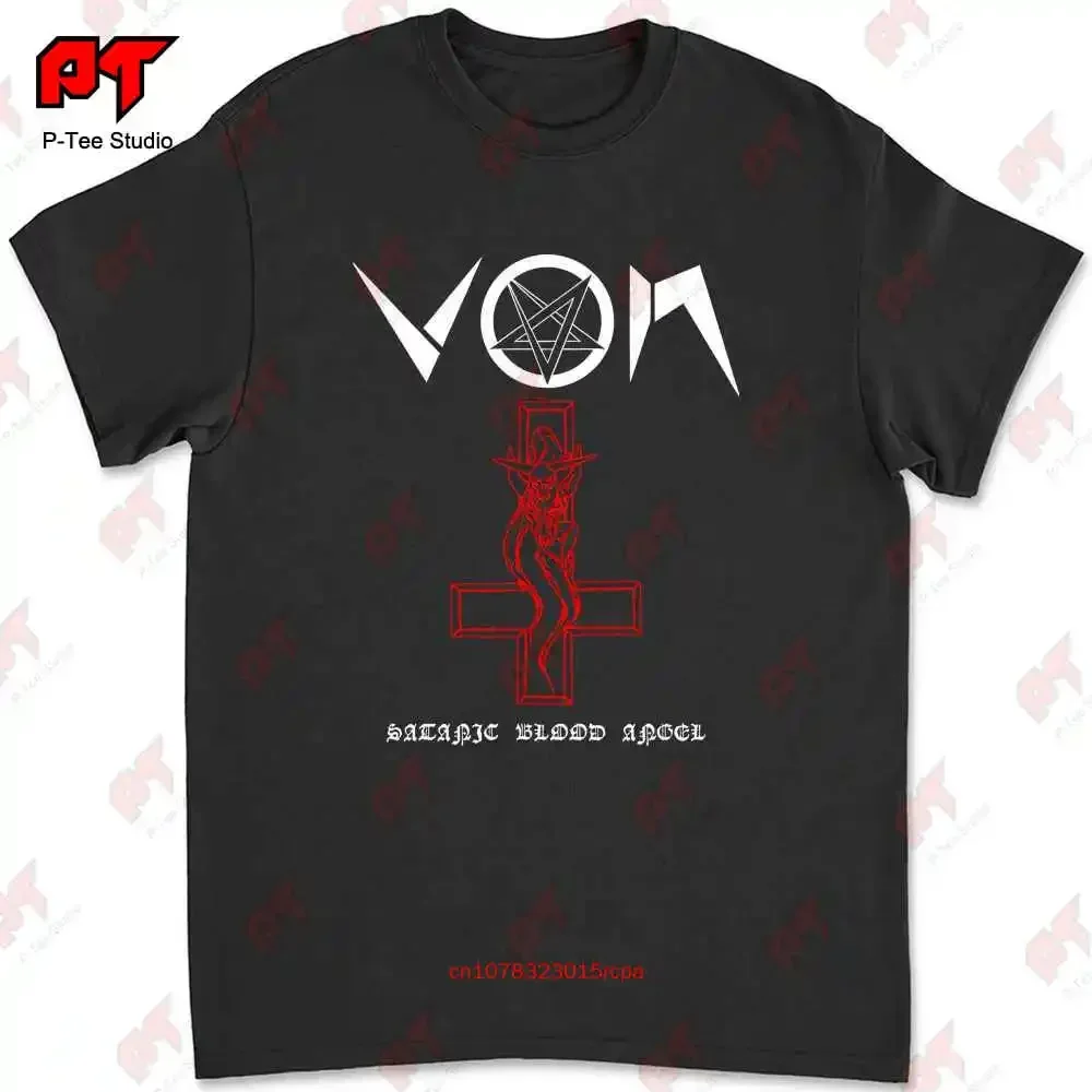 Von Satanic Blood Angel T-Shirt Beherit Blasphemy Sarcophago Archgoat Ildjarn CFYB