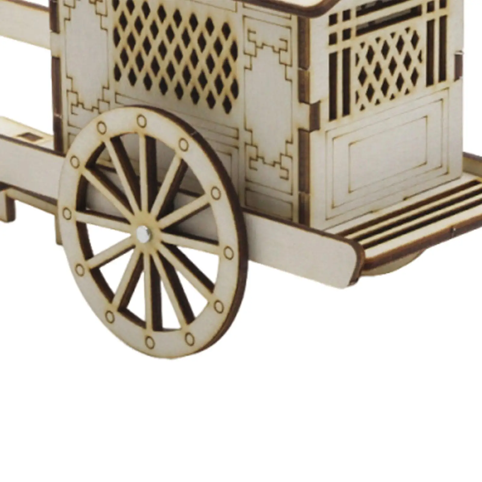 DIY Chinese Carriage Model Experiment Stem Learning Toy DIY Craft for Kids