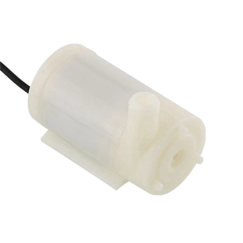 AS94-8Pcs Mini pompa sommergibile silenziosa bianca per DC3V 5V per raffreddamento ad acqua del computer alimentata tramite USB