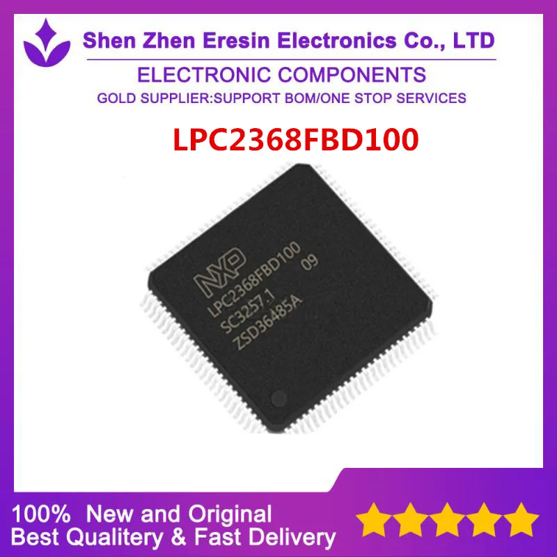 Free shipping 1PCS/LOT     LPC2368FBD100    QFP100    New and original