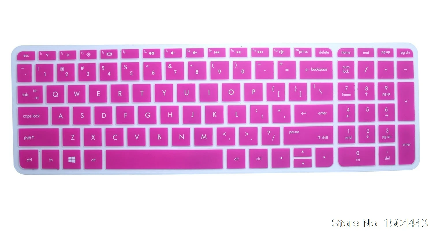 17 17.3 inch Soft Silicone Gel Keyboard Protector Cover Skin for HP HP OMEN 17 ENVY m7-n m7-u 17t-n 17-s series image 2