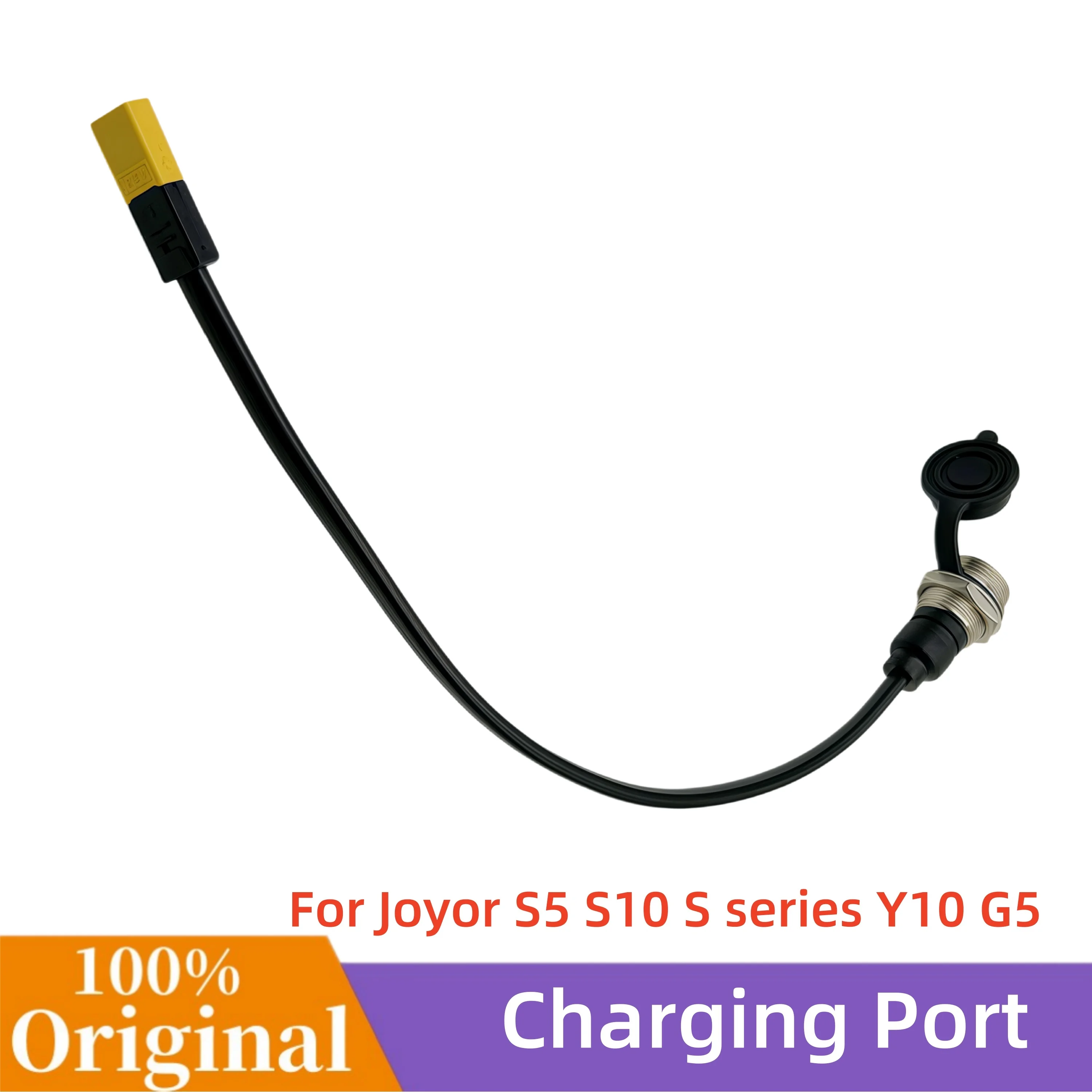 Image of Original-Ladeanschluss für Joyor S5 S10 S5s S10z T6 T10 G5 Elektroroller Ladeanschlusskomponente Steckdose Stecker Verbindungsstück