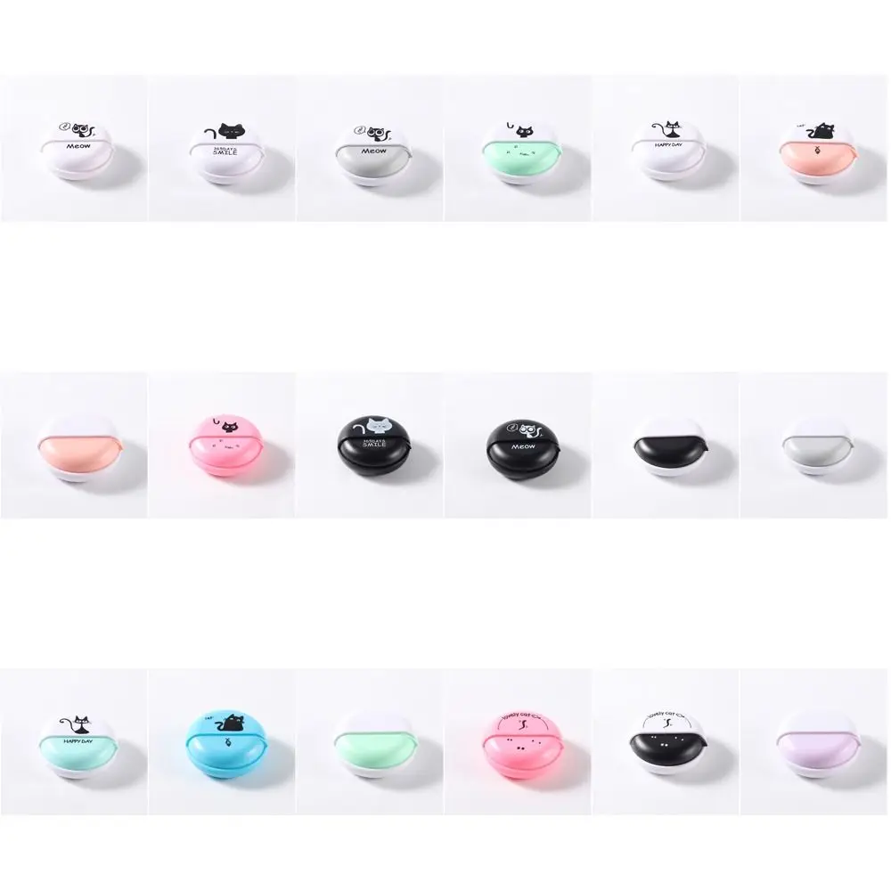 Opbergdoos Datalijn Box Houder Box Multifunctionele oortelefoondraad Organizer Box Ronde roterende oortelefoon opbergdoos Ringen