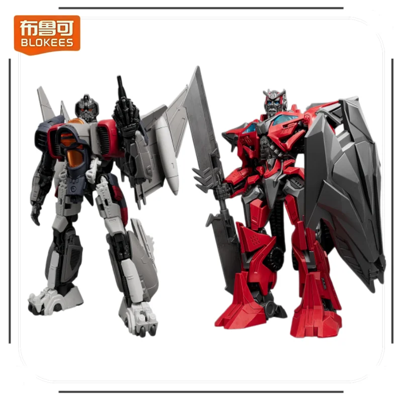 New Blokees Building Blocks Transformers Ultimate Edition Sky Predator Lightning Assembly Model Action Figure Toys