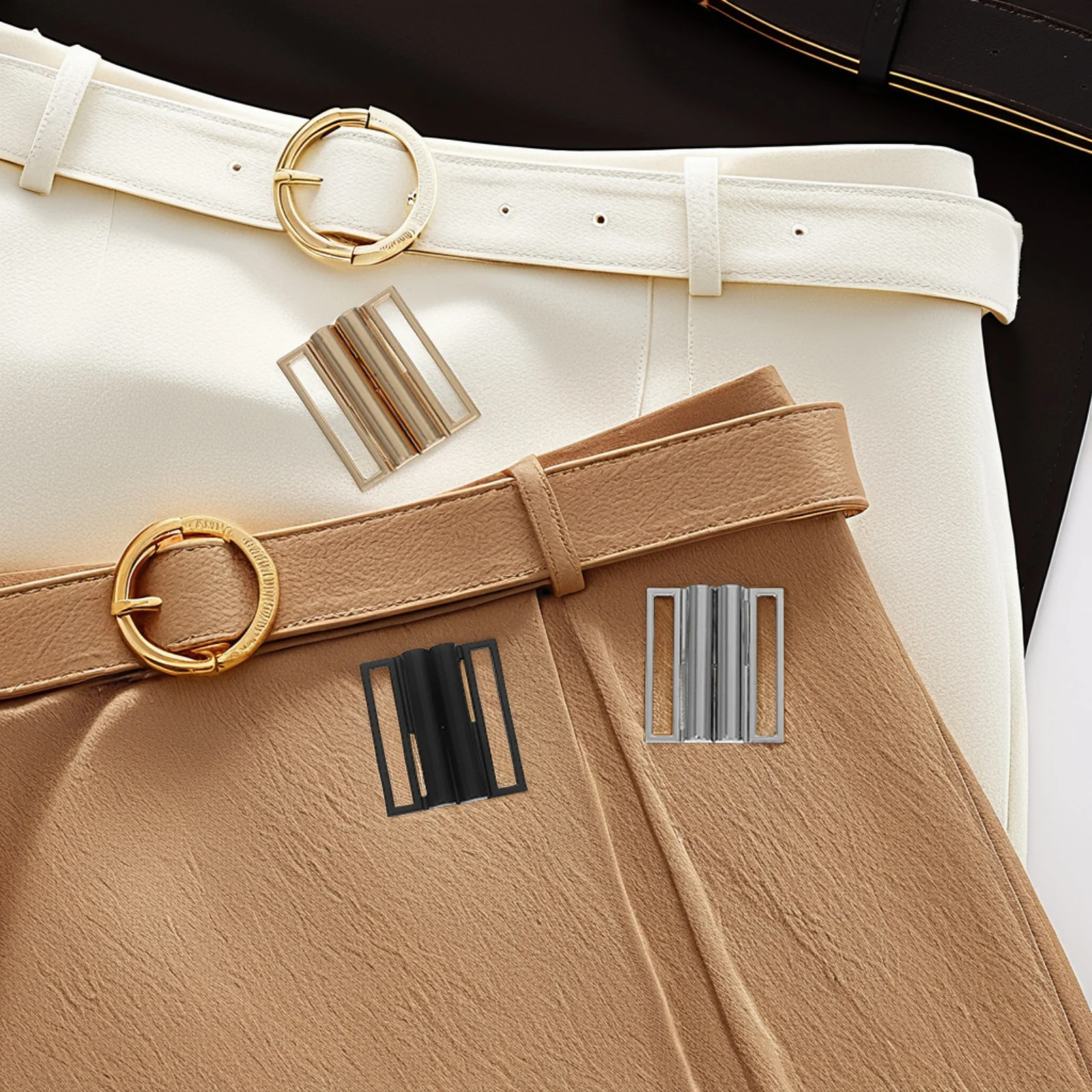 6 قطعة مشبك معدني حزام الخصر الجانب الإصدار السحابة ل معطف سترة سترة المعطف الملابس Diy بها بنفسك استبدال المشبك إغلاق #5