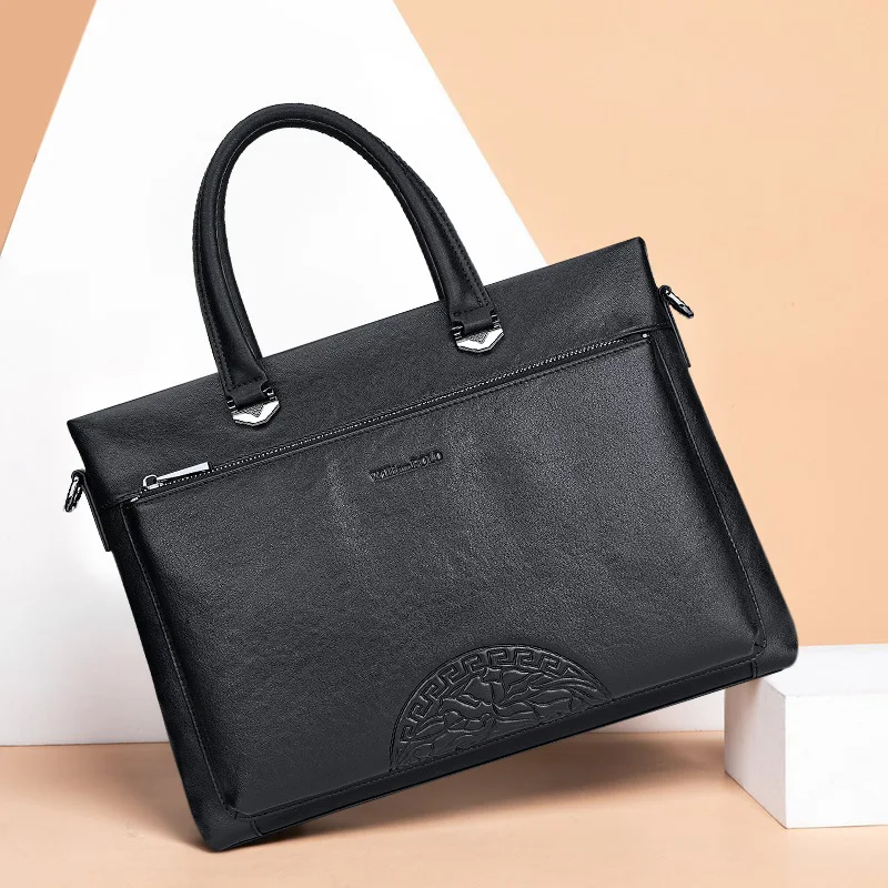 2025 حقيبة جديدة جلد طبيعي محفظة رجل جلد البقر حقيبة ساعي الرجال قدرة حقيبة يد الرجال كتف واحد حقيبة كروسبودي #2