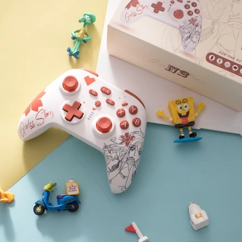 2025 New Classic Game Controller High Capacity Battery Wireless Bluetooth Game Controller Vibration Function Game Joystick