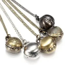 Relógio De Bolso De Quartzo Com Corrente Fob, Quartzo Steampunk, Colar Pingente, Presentes Para Homens E Mulheres