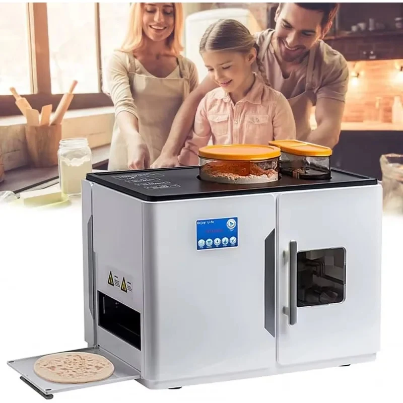 Fully Automatic India Flatbread Forming Unit Constant Temp Non-Stick Surface Household