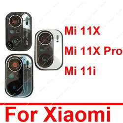 For Xiaomi Mi 11X Mi 11X Pro Mi 11i Rear Back Main Camera Lens Glass Frame Cover Holder Replacement Parts