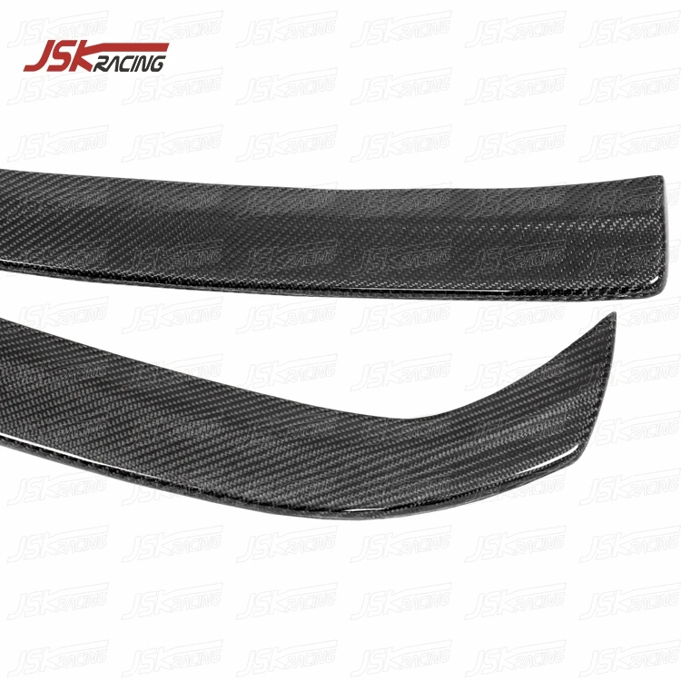 MR STYLE CARBON FIBER REAR BUMPER EXTENSIONS for 2003-2005 MITSUBISHI LANCER EVOLUTION EVO 8