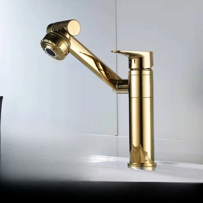 

All copper multi-functional washbasin hot and cold faucet bathroom washbasin